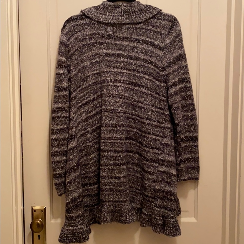 Rafaella Ruffle Cardigan XL - Picture 2 of 3